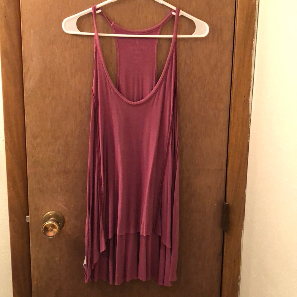 American eagle purple tank top